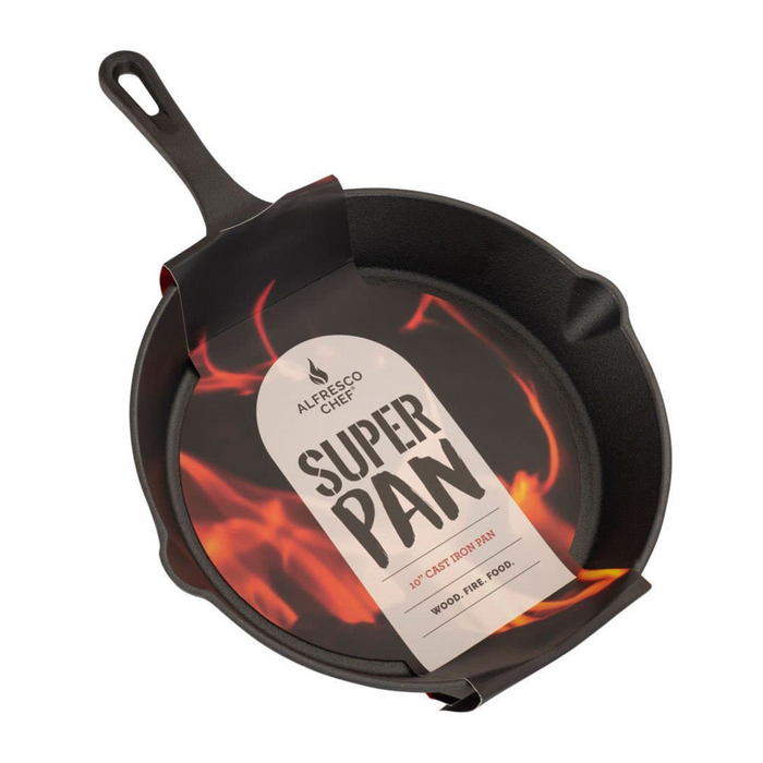 Alfresco Chef 10" Cast Iron Pan