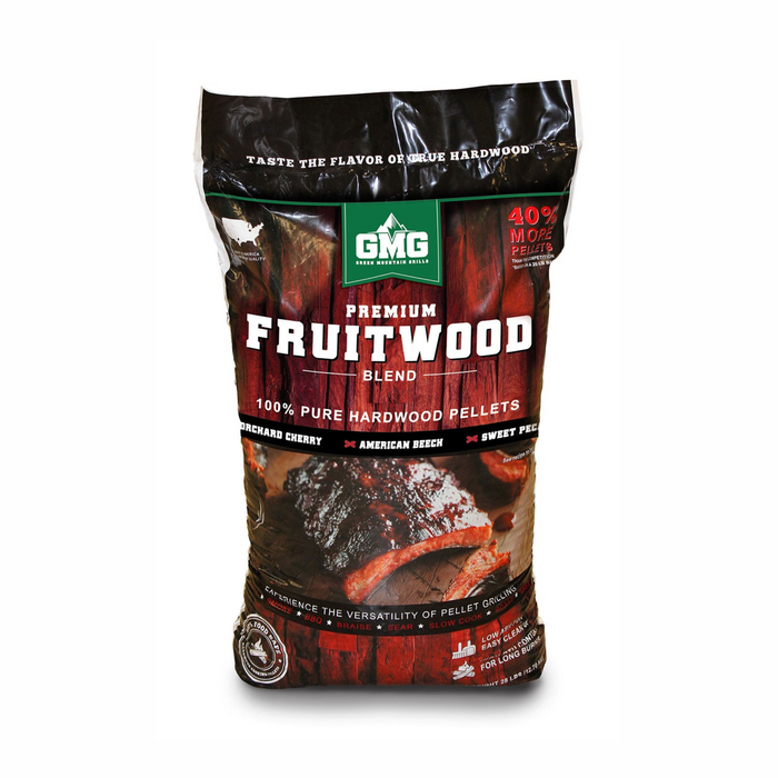 Green Mountain Premium Fruitwood Blend Wood Pellets