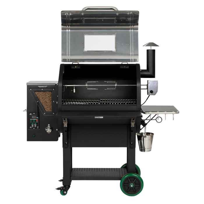 Green Mountain Grill - Ledge Prime Wood Pellet Smoker - Stainless Steel