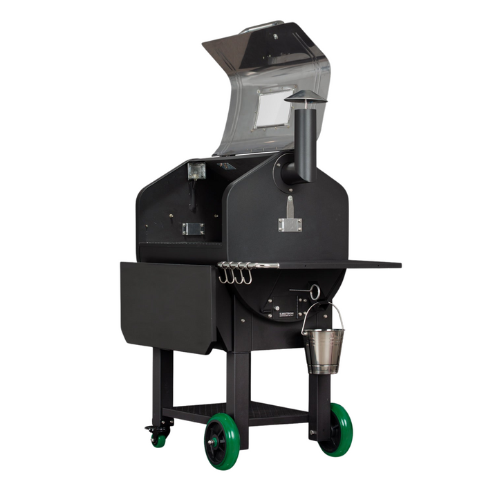 Green Mountain Grill - Ledge Prime Wood Pellet Smoker - Stainless Steel