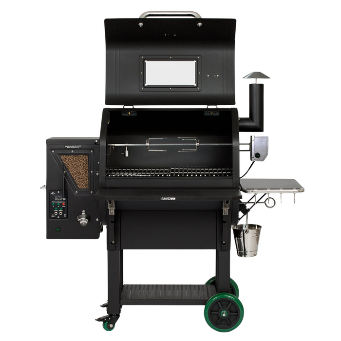 Green Mountain Grill - Ledge Prime Wood Pellet Smoker - BLACK